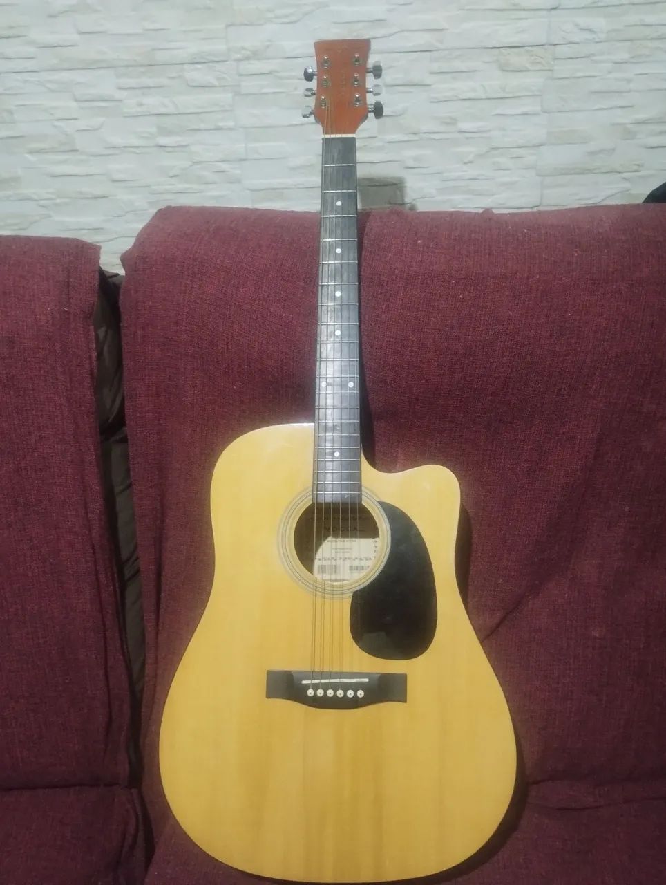 Violão elétrico aço 