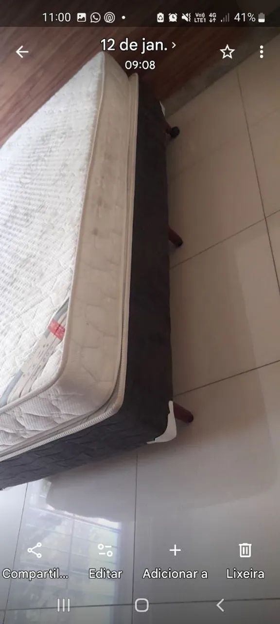 Cama Box+Colchão Nipponflex  1.90×0,90 - Foto 3