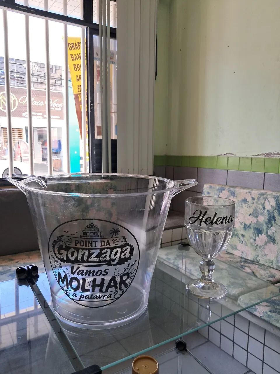 Balde de gelo personalizados