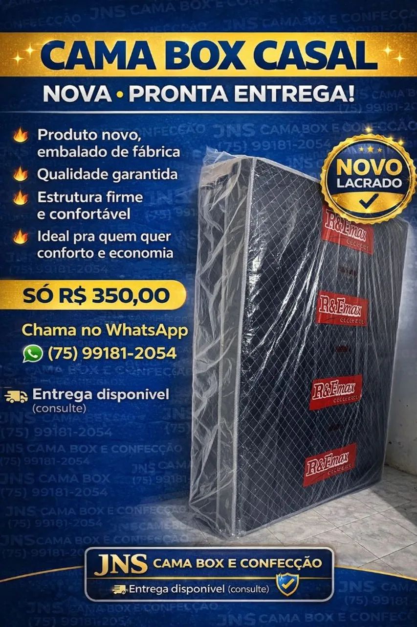 Cama Box casal!! - Foto 3