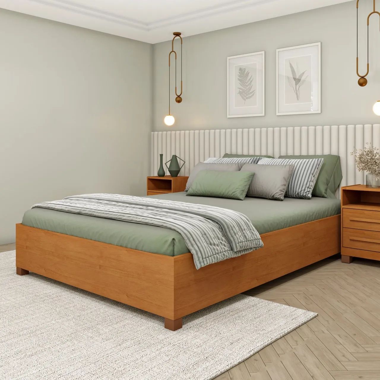 Cama casal e colchão  - Foto 2