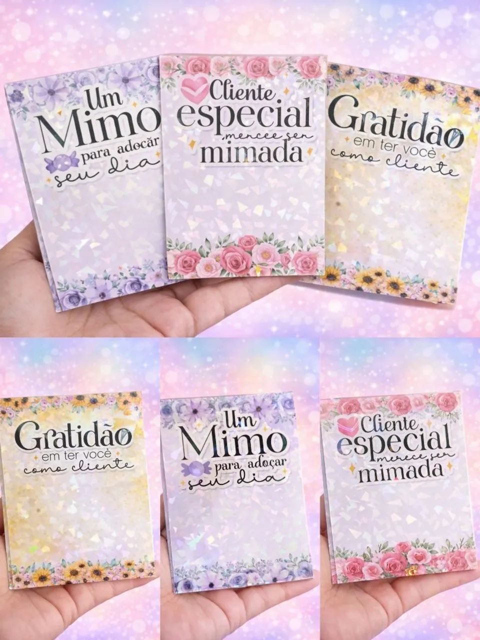 Card para bombom