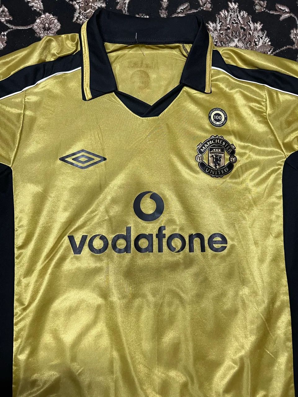 Camisa Manchester United centenário retro 2001/2002 - Foto 3