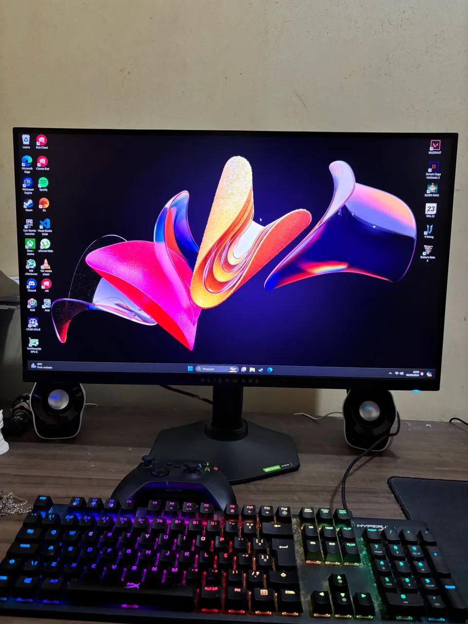 Monitor Alienware QHD 180Hz de 27 Polegadas - Foto 2
