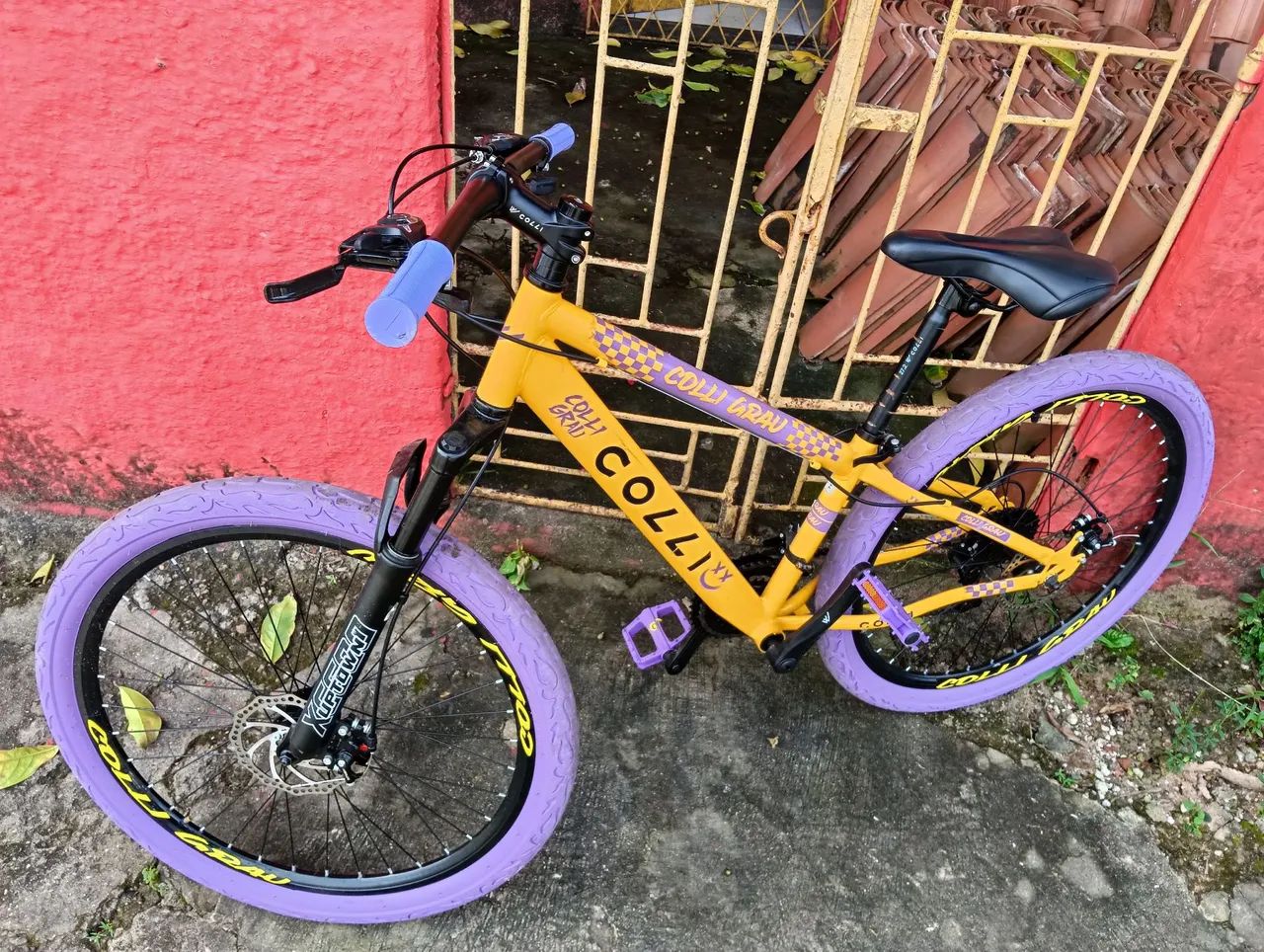 Bicicleta aro 26 colli grau - Foto 3