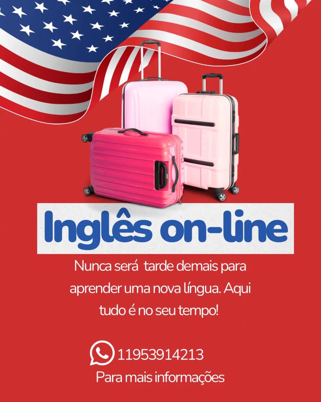 Aulas de inglês on-line 