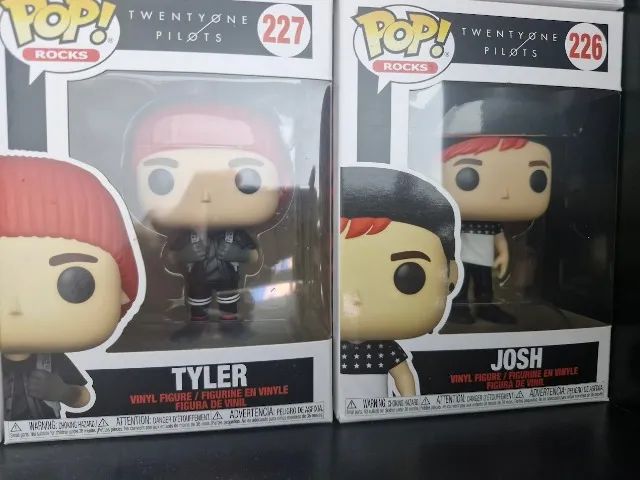 Funko Pop twenty one pilots Josh #226 e Tyler #227 - Hobbies e