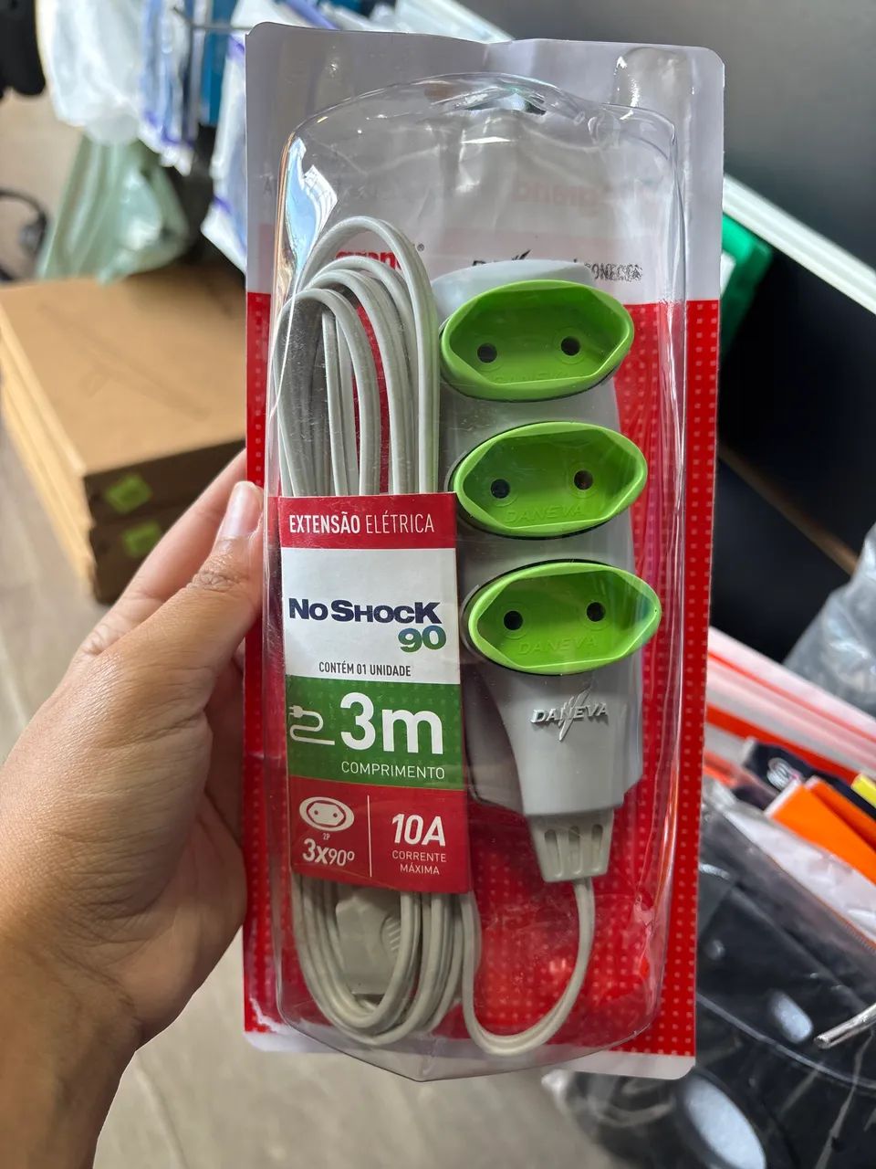 Extensão 3M 10A