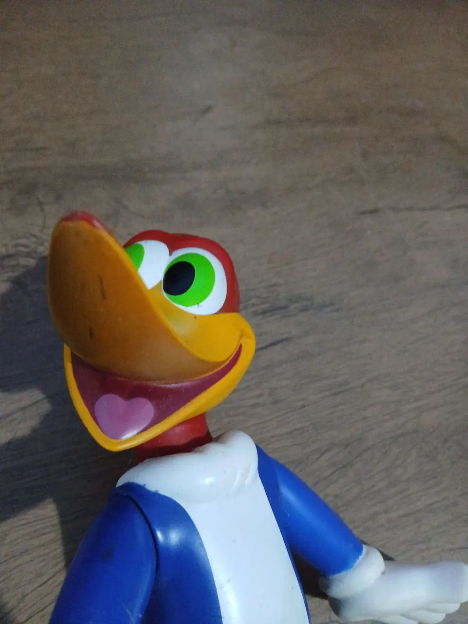 Boneco Pica Pau Antigo Vinil Articulado !  - Foto 4