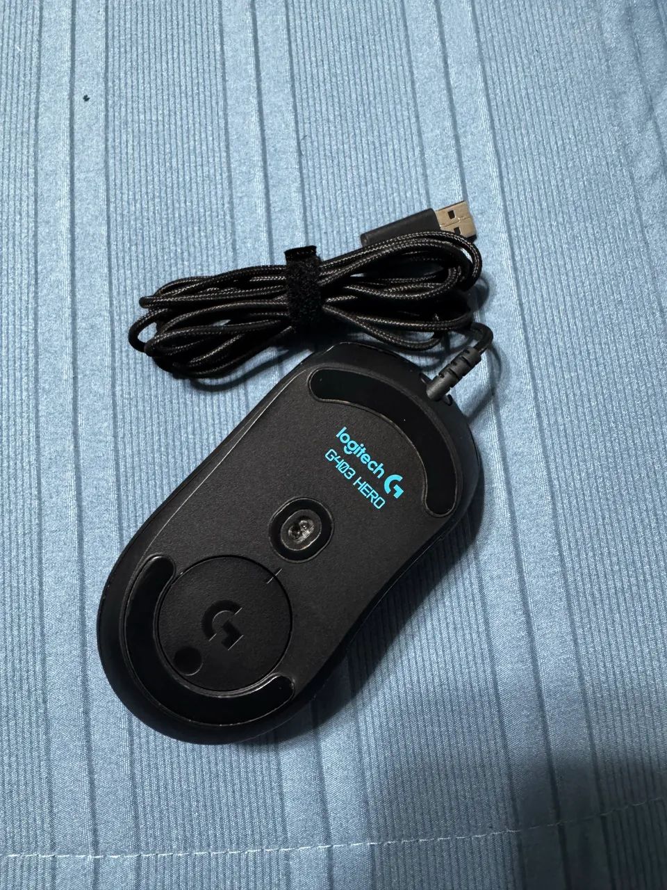 Mouse Gamer Logitech G403 HERO Original USB 25.600 DPI - Usado - Foto 3
