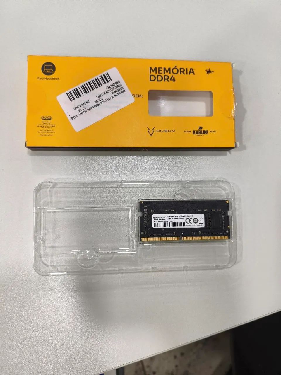Memoria ram para notebook ddr4 4gb