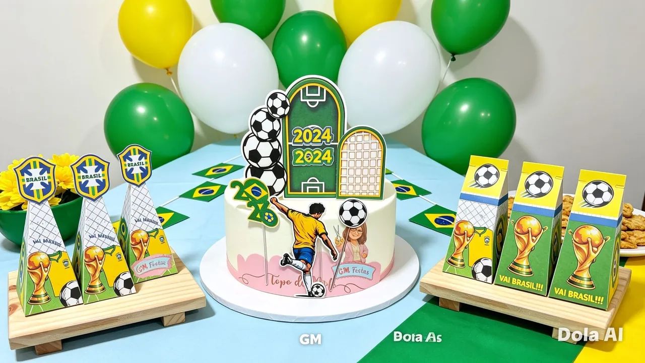 Kit torcedor 2026 papelaria personalizada  - Foto 2