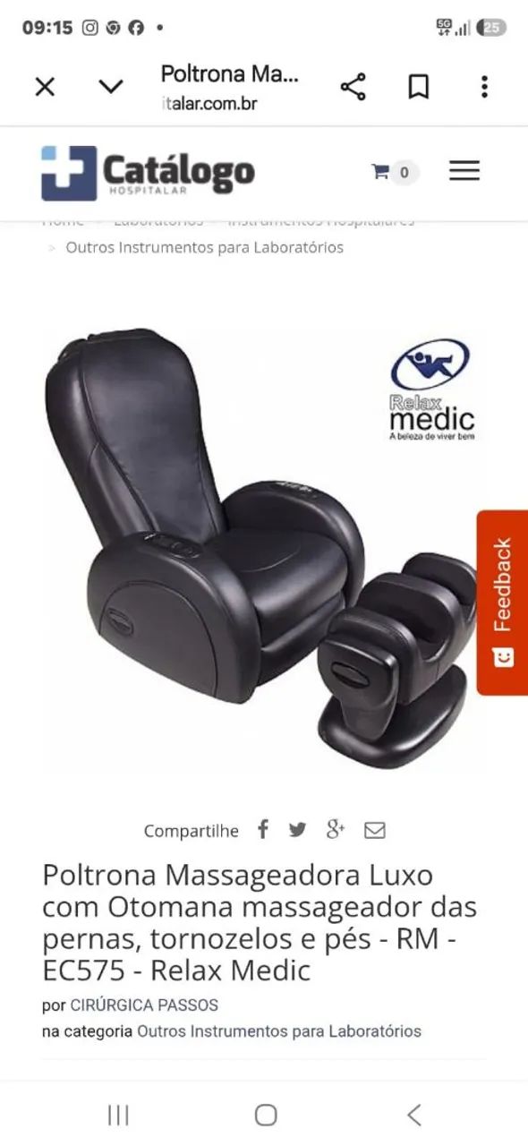 Poltrona de Massagem - Foto 2
