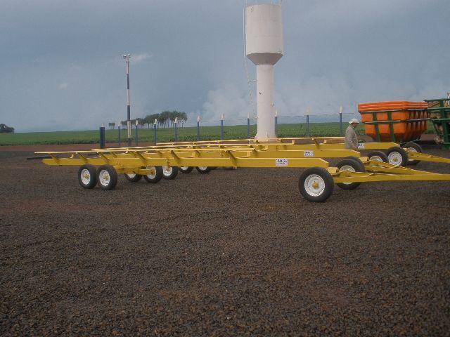 Carreta agrícola transporte de plataforma - Foto 3
