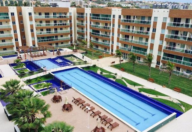 Vg Fun, apartamento com vista mar na Praia do Futuro, 3 quartos, 2 vagas, lazer completo