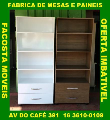 Armarios e livrerios,madeirados promoçao ,,facosta moveis so 298,00 a vista - Foto 5