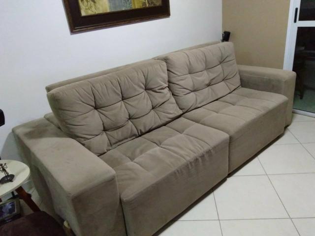 Sofá retratil e reclinável, poltrona, chaise, divã, estofados, fabrica de sofá, pillow - Foto 4