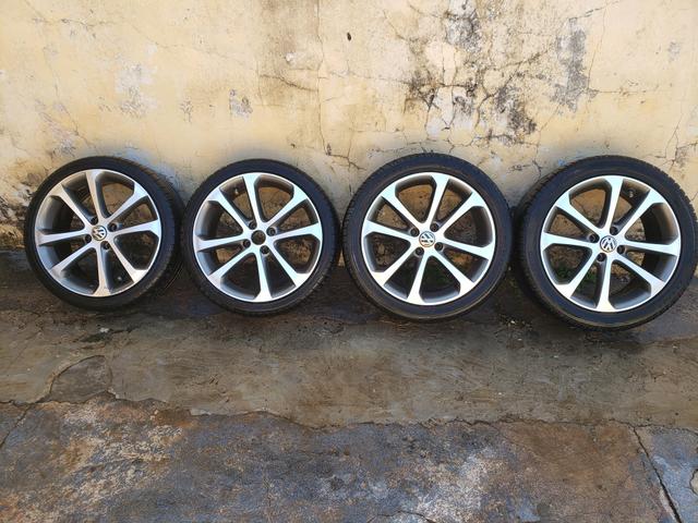 Rodas aro 17 linha Volkswagen - Foto 6