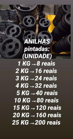 Anilhas,halteres e ketlebell - Foto 2