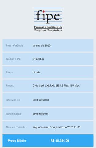 Honda Civic LXL Flex 1.8 2011/2011 - Foto 10