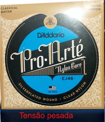 Cordas de Nylon Violão D'Addario Classic e Pro-Arte