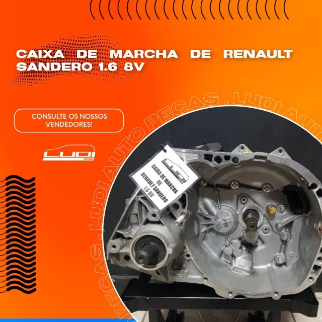 Caixa De Marcha De Renault Sandero 1.6 8V. - Foto 2