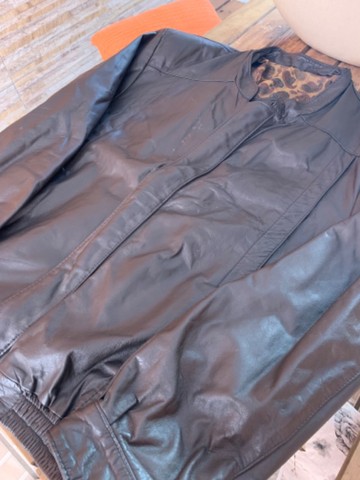 Jaqueta de couro masculina  - Foto 3