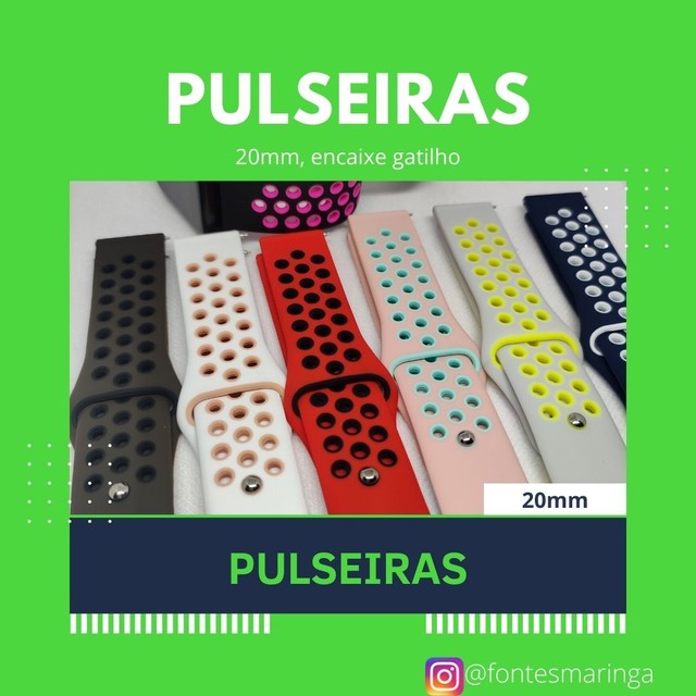 Pulseira Estilo Nike Amazfit Bip 