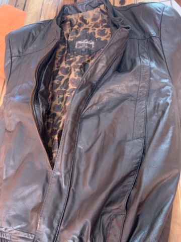 Jaqueta de couro masculina  - Foto 4