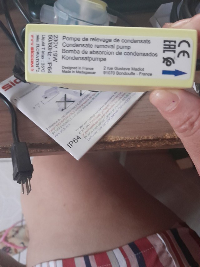 Bomba de dreno220v 15litros para ar condicionado - Foto 5