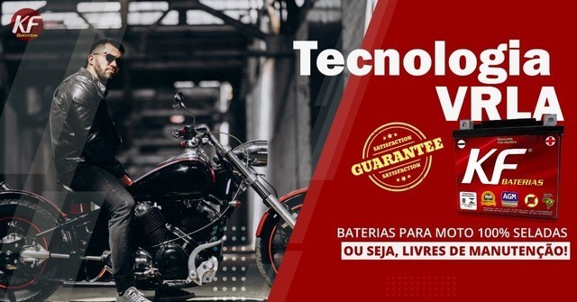 Bateria Moto Selada Ytz6-v Cg 150 Titan Esd Ybr 125 Xre 300 - Foto 3