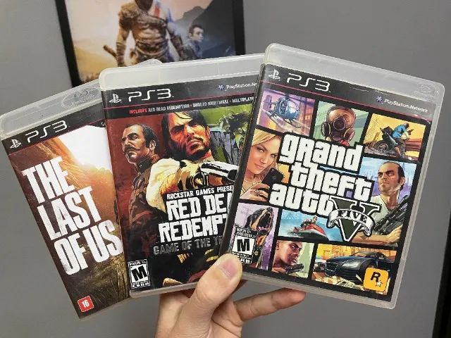 Jogos de PS3 Seminovos Gta V, Fifa, Call of Duty, The Last of US (Valores  na Descrição) - Videogames - Mata da Praia, Vitória 1244679984