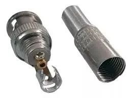 Kit Conector Bnc Com Mola/parafuso Plug Cftv 10 Peças - Foto 2