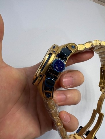 Relogio Invicta Zeus Bolt Azul Novo - Foto 2