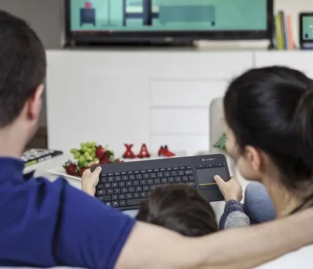 Teclado sem fio Logitech K400 Plus TV #Gtech - Foto 2