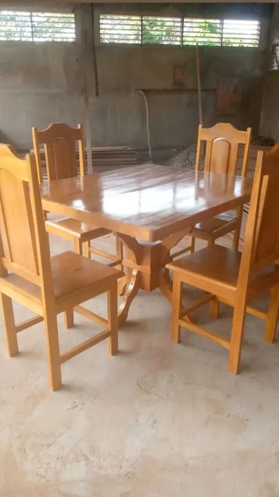 Conjunto de mesa com 4 cadeiras  - Foto 3