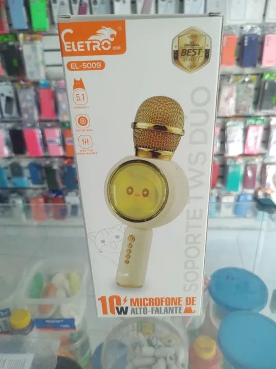 Microfone Infantil Bluetooth 10w - Foto 5