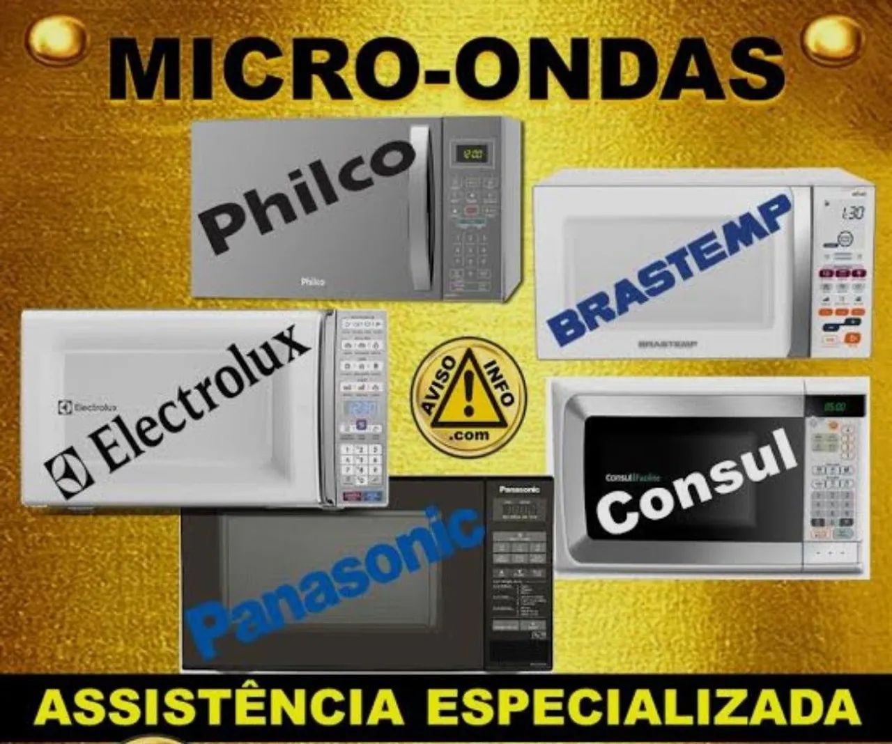 Manuntencao de fornos microondas 