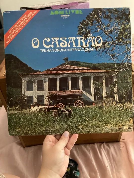 O casarão internacional lp disco de vinil 