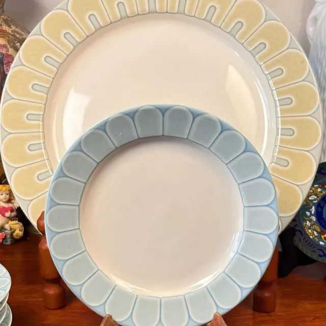 Conjunto de sobremesas em porcelana tailandesa Patra. - Foto 3