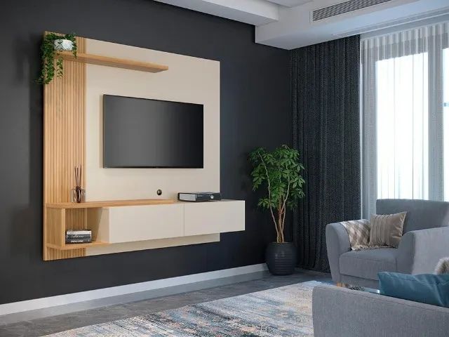 Home P/TV Até 60Polegadas Suspenso 1.60M. São Produtos Novos Direto de Fábrica P/Sua Casa. - Foto 2
