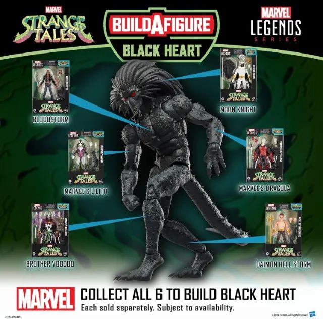Bloodstorm Wave Blackheart X-men Marvel Legends - Lacrado - Foto 2