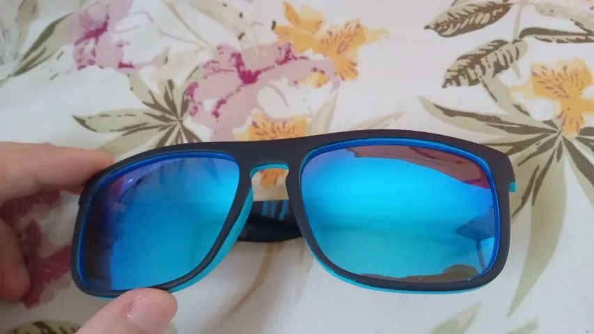óculos Shimano Espelhado Azul NOVO* - Foto 3