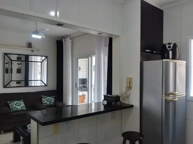 Apto predio na frente do mar,sacada com churrasqueira 200,00 diaria - Foto 12