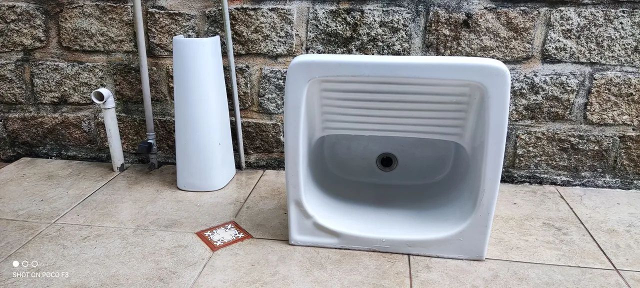 Tanque em Cerâmica com coluna Incepa - Foto 3