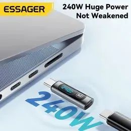 ESSAGER 240W USB Tipo-C adaptador 3.0  - Foto 3