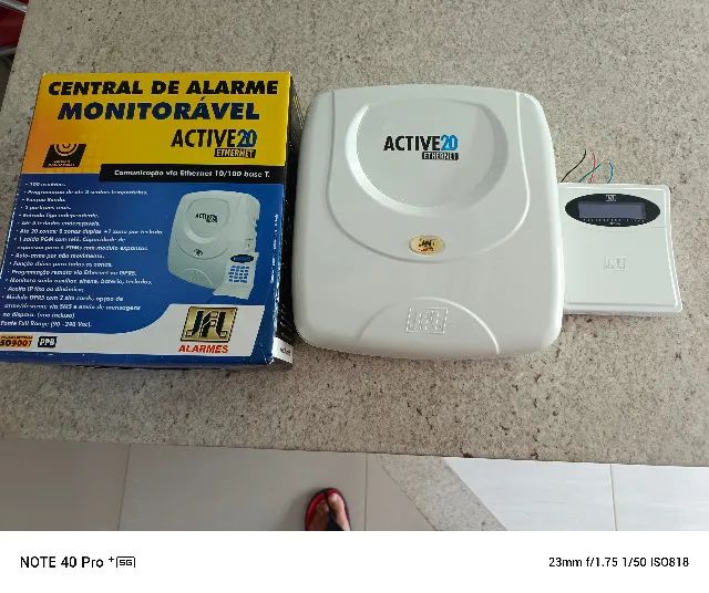 Central de Alarme JFL Active 20 Ethernet com Teclados e Discadora - Foto 3