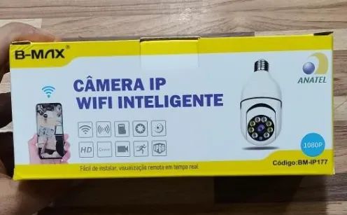 Câmera De Segurança Wi-Fi Inteligente Giratória B-Max BM-IP177 - Foto 2