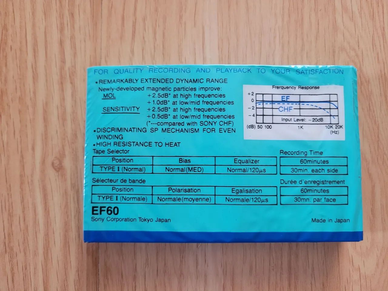 Fita K7 Sony EF60 Lacrada - Foto 3
