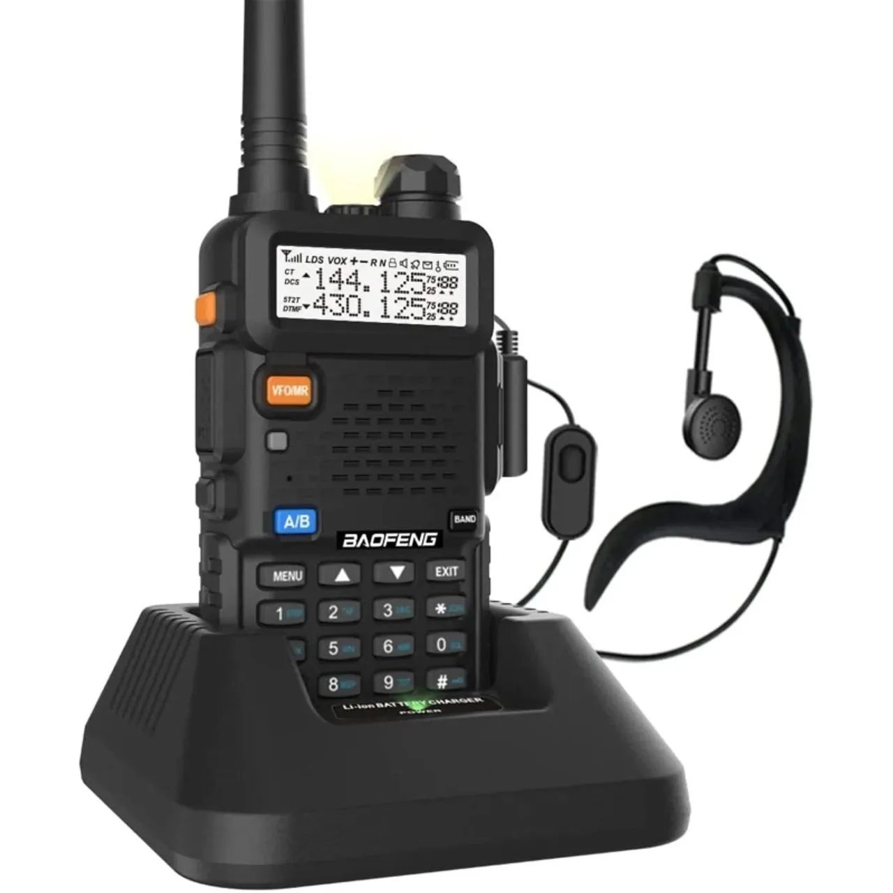 Rádio Comunicador Baofeng 5R Novo 
